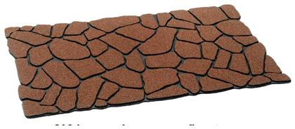 Πατάκι Εισόδου Ecomat 012 Flagstone Cleanscrape Brown 45x75cm Sdim