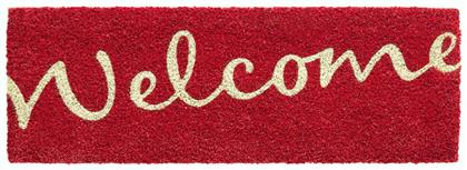 Πατάκι Εισόδου Ruco Print 720 Welcome Red 26x75cm Sdim
