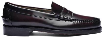 Classic Dan Δερμάτινα Ανδρικά Loafers σε Μπορντό Χρώμα Sebago