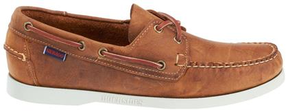 Docksides Portland Crazy Suede Ανδρικά Boat Shoes σε Ταμπά Χρώμα Sebago