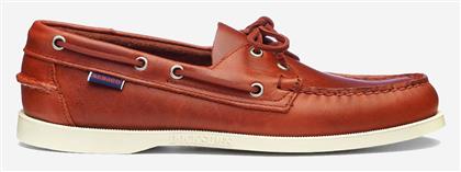Portland Ανδρικά Boat Shoes σε Καφέ Χρώμα Sebago