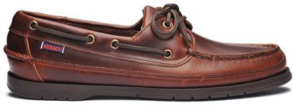 Schooner Δερμάτινα Ανδρικά Boat Shoes σε Χρώμα Sebago