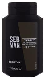 Seb Man The Purist Σαμπουάν κατά της Ξηροδερμίας για Κανονικά Μαλλιά 250ml Sebastian Professional