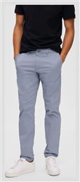 Ανδρικό Παντελόνι Chino σε Slim Εφαρμογή Γαλάζιο Selected