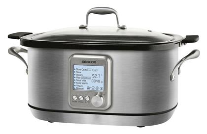 Ηλεκτρική Γάστρα 1250W με Χωρητικότητα 6lt Ασημί Sencor