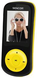 SFP 5870 MP4 Player (8GB) με Οθόνη LCD / TFT 1.8'' Κίτρινο Sencor