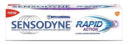Rapid Action Οδοντόκρεμα για Ευαίσθητα Δόντια 75ml Sensodyne
