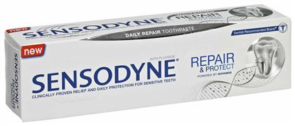 Repair & Protect Whitening Οδοντόκρεμα για Λεύκανση και Ευαίσθητα Δόντια 75ml Sensodyne
