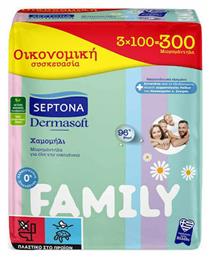 Dermasoft Chamomile 300τμχ Septona