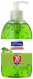 Mild Antiseptic Αντισηπτικό Gel Χεριών με Αντλία 500ml Μήλο Septona