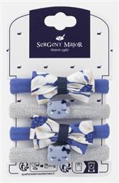 Σετ Παιδικά Λαστιχάκια Μπλε 4τμχ Sergent Major