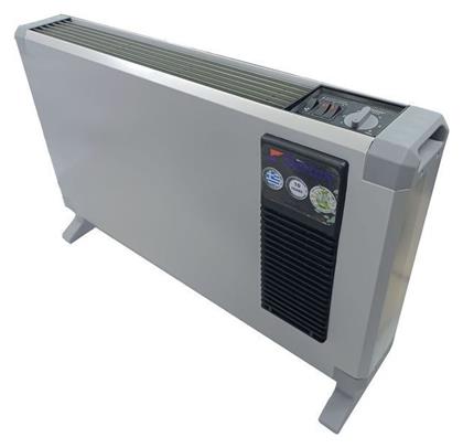 Turbo 342-S24 Θερμοπομπός Δαπέδου 2000W Γκρι Serton
