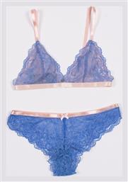 Σετ Norddiva Bralette - Brazil - Μπλε - Norddiva Lingerie