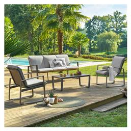 Σετ Σαλονιού με Μαξιλάρια 4τμχ Γκρι 205202C - Spitishop