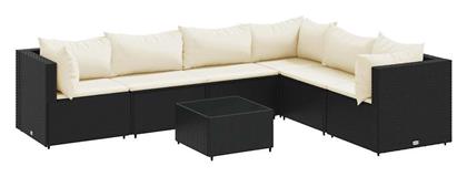 Σετ Σαλονιού με Μαξιλάρια 7τμχ - vidaXL