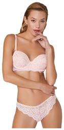 Σετ Σουτιέν Soft Cup με Brazil Ria - Ροζ - Cansoy