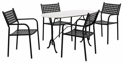 Σετ Τραπεζαρίας 5τμχ Μαύρο HM10385 - HomeMarkt