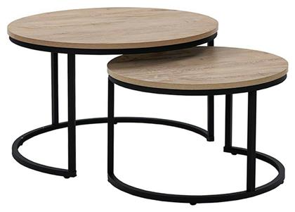 Σετ Ζιγκόν Mino 2τμχ 74x74x59cm Μαύρο - Liberta