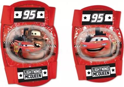 Seven Disney Cars Παιδικό Σετ Προστατευτικών για Rollers Κόκκινο
