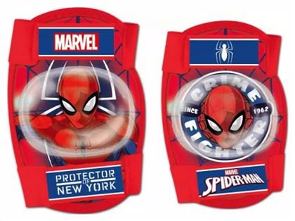 Disney Spiderman Παιδικό Σετ Προστατευτικών για Rollers Κόκκινο Seven