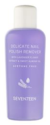 Delicate Nail Ξεβαφτικό Νυχιών χωρίς Ασετόν 200ml Seventeen