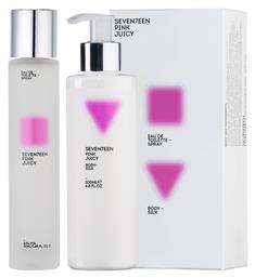 Pink Juicy Body Silk 200ml & Eau de Toilette 50ml Seventeen
