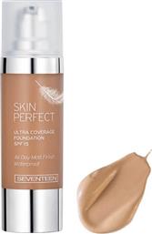 Seventeen Skin Perfect Ultra Coverage Waterproof Liquid Make Up SPF15 06 30ml από το Galerie De Beaute