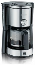 KA 4825 Καφετιέρα Φίλτρου 1000W Silver Severin