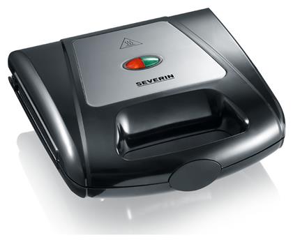 SA 2968 1000W για 2 Τοστ Μαύρη Severin