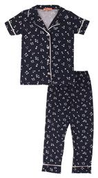 Παιδική Πιτζάμα Βαμβακερή Navy Μπλε Sexen