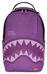 Shark Central Dlxvs Σχολική Τσάντα Πλάτης Γυμνασίου - Λυκείου Μωβ με Θήκη για Παγούρι B7740 - Sprayground