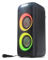 Σύστημα Karaoke με Ενσύρματo Μικρόφωνo PS-949 Party Speaker σε Μαύρο Χρώμα Sharp