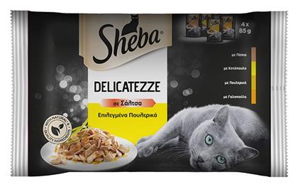 Delicatezze 4x85gr Sheba