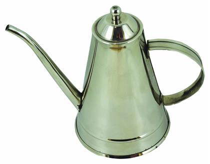 Δοχείο Λαδιού Ανοξείδωτο με Ροή 1000ml Sidirela