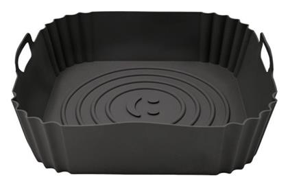 Φόρμα Μαγειρέματος για Air Fryer Γκρι 22.5x22.5x5.5εκ. Sidirela