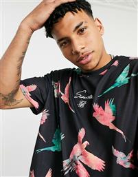SikSilk essential t-shirt in bird print-Multi από το Asos