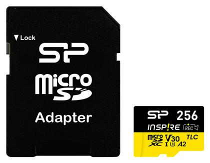 microSDXC 256GB Class 10 U3 V30 A1 UHS-I Silicon Power