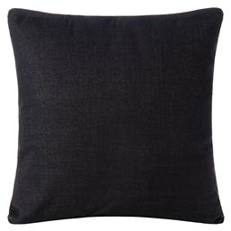 Διακοσμητική Μαξιλαροθήκη A803 Μαύρο 45x45εκ. Silk Fashion