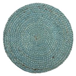 Σουπλά Στρογγυλό Υφασμάτινο Seagreen 38cm Silk Fashion