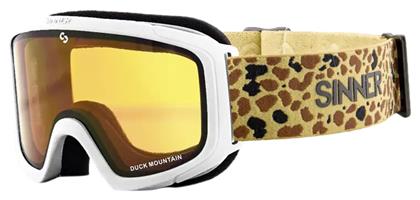 Duck Mountain Μάσκα Σκι & Snowboard Παιδική με Φακό σε Κίτρινο Χρώμα Sinner