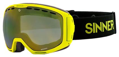 Mohawk Μάσκα Σκι & Snowboard Ενηλίκων με Φακό σε Γκρι Χρώμα Sinner