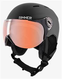 Typhoon Κράνος για Σκι & Snowboard Matte Black Sinner