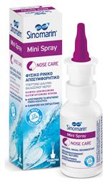 Mini Spray από 6 Μηνών Ρινικό Σπρέι με Θαλασσινό Νερό για Όλη την Οικογένεια 30ml Sinomarin
