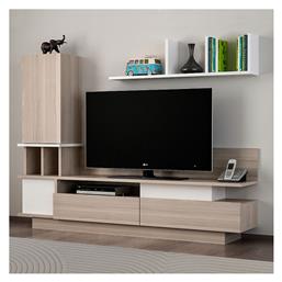 Σύνθετο Σαλονιού Almeria Λευκό / Cordoba Μ149xΒ29.5xΥ117εκ. Megapap