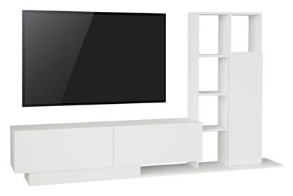 Σύνθετο Σαλονιού Damon Λευκή Μ140xΒ29.5xΥ39.5εκ. Pakketo