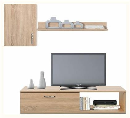 Σύνθετο Σαλονιού Sorrento Sonoma Μ130xΒ36xΥ56εκ. HomeMarkt