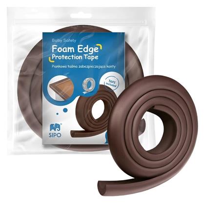 Προστατευτική Επιφάνεια με Αυτοκόλλητο από Πλαστικό σε Καφέ Χρώμα 200εκ. Sipo