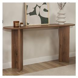 Sira Κονσόλα Ξύλινη Καρυδί Μ150xΠ35xΥ75εκ. Megapap