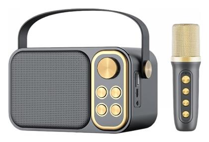 Σύστημα Karaoke με Ασύρματo Μικρόφωνo YS-103 σε Μαύρο Χρώμα - Tradesor
