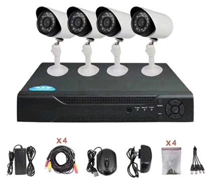 Σύστημα Παρακολούθησης 4 Καμερών CCTV - Tradesor